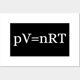 pV=nRT Ideal Gas Law Posters and Art